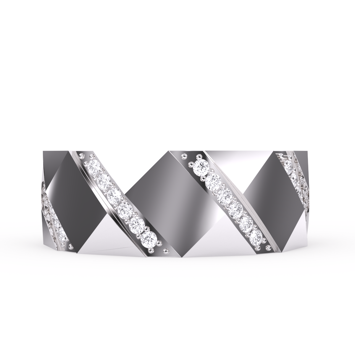 Lab Grown Diamond Wedding Wide Couple Set